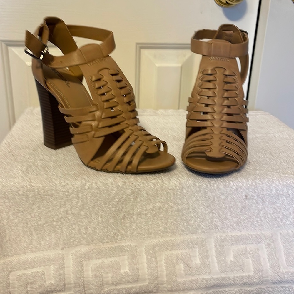 Merona heels, brown size size 7.5